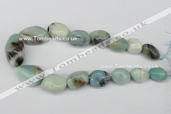 CNG78 15.5 inches 13*18mm - 25*35mm nuggets amazonite gemstone beads