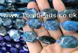 CNG7821 15.5 inches 13*18mm - 18*25mm faceted freeform apatite beads