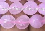 CNG8033 15.5 inches 8*10mm nuggets rose quartz beads wholesale