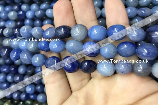 CNG8044 15.5 inches 8*10mm nuggets blue aventurine beads