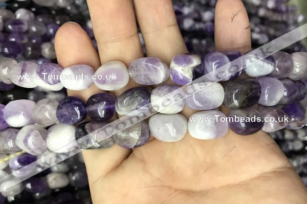 CNG8061 15.5 inches 8*10mm - 10*14mmm nuggets dogtooth amethyst beads