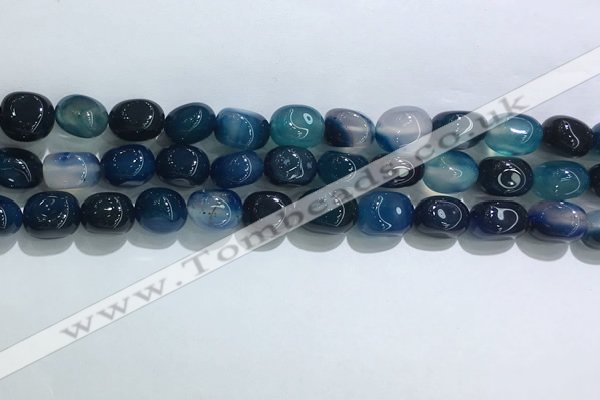 CNG8120 15.5 inches 8*12mm nuggets agate beads wholesale