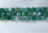 CNG8137 15.5 inches 8*12mm nuggets striped agate beads wholesale