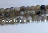 CNG8140 15.5 inches 8*12mm nuggets striped agate beads wholesale