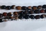 CNG8239 15.5 inches 12*16mm nuggets striped agate beads wholesale