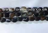 CNG8240 15.5 inches 12*16mm nuggets striped agate beads wholesale