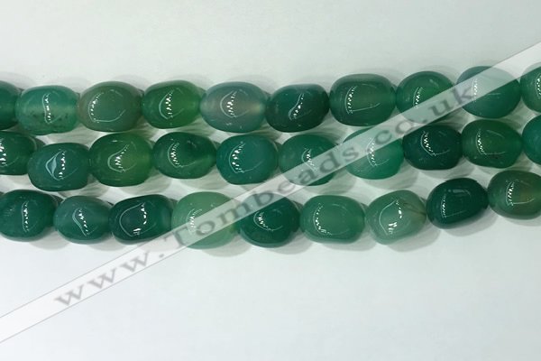 CNG8255 15.5 inches 13*18mm nuggets agate beads wholesale