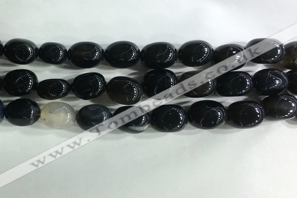 CNG8261 15.5 inches 13*18mm nuggets agate beads wholesale