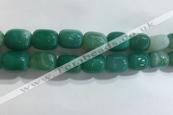 CNG8299 15.5 inches 15*20mm nuggets agate beads wholesale