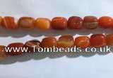 CNG8314 15.5 inches 15*20mm nuggets striped agate beads wholesale