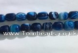 CNG8316 15.5 inches 15*20mm nuggets striped agate beads wholesale