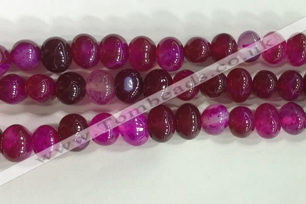 CNG8330 15.5 inches 10*12mm nuggets agate beads wholesale