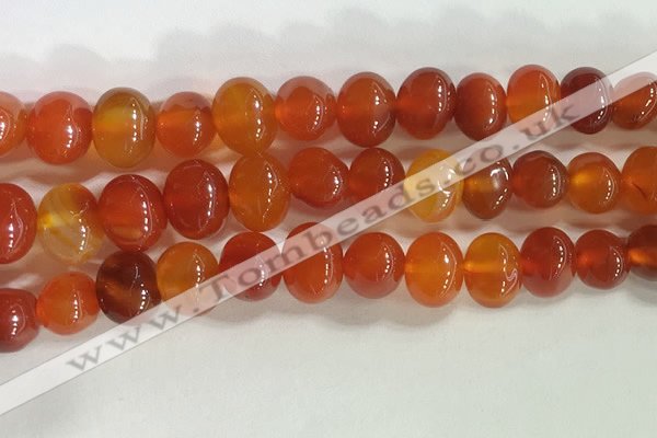 CNG8331 15.5 inches 10*12mm nuggets agate beads wholesale