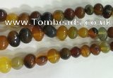 CNG8336 15.5 inches 10*12mm nuggets agate beads wholesale