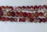 CNG8346 15.5 inches 10*12mm nuggets striped agate beads wholesale