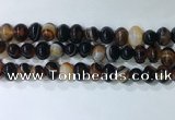 CNG8352 15.5 inches 10*12mm nuggets striped agate beads wholesale