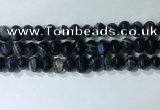 CNG8353 15.5 inches 10*12mm nuggets striped agate beads wholesale