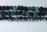 CNG8354 15.5 inches 10*12mm nuggets striped agate beads wholesale