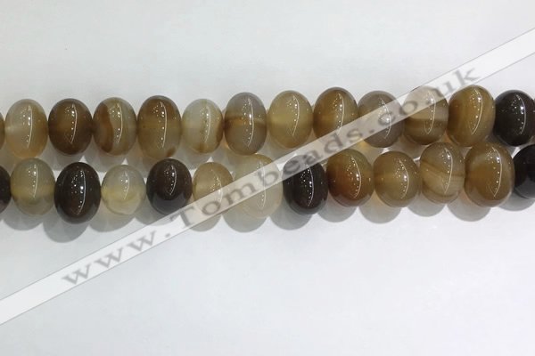 CNG8371 15.5 inches 12*16mm nuggets agate beads wholesale