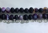 CNG8381 15.5 inches 12*16mm nuggets striped agate beads wholesale