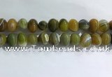 CNG8386 15.5 inches 12*16mm nuggets striped agate beads wholesale