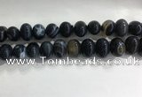 CNG8390 15.5 inches 12*16mm nuggets striped agate beads wholesale