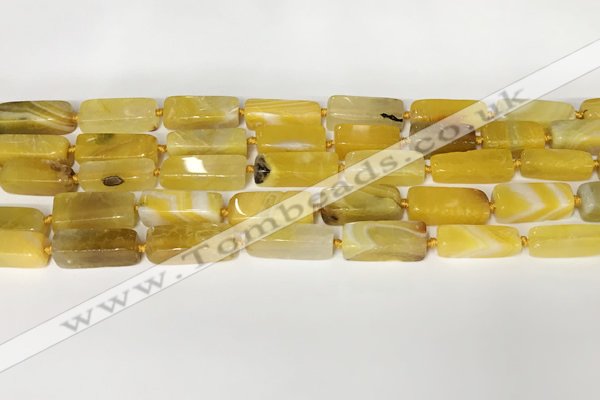CNG8396 15.5 inches 8*18mm - 10*25mm freeform agate beads