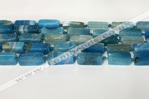 CNG8397 15.5 inches 8*18mm - 10*25mm freeform agate beads