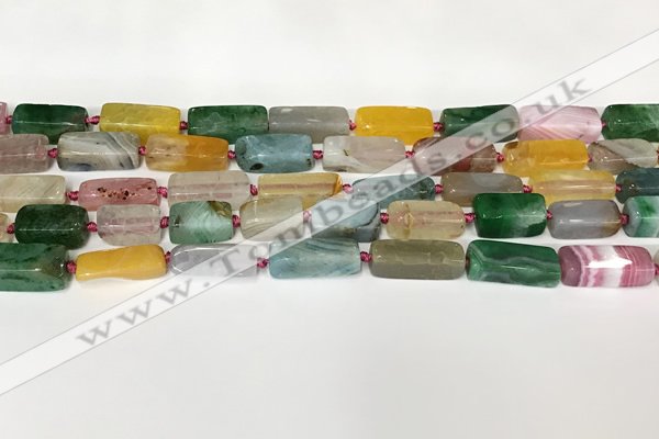CNG8398 15.5 inches 8*18mm - 10*25mm freeform agate beads