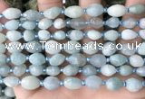 CNG8509 15.5 inches 6*8mm - 8*12mm faceted nuggets aquamarine beads