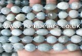 CNG8510 15.5 inches 10*12mm - 11*15mm faceted nuggets aquamarine beads