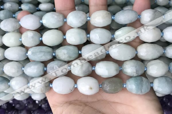 CNG8511 15.5 inches 12*14mm - 13*18mm faceted nuggets aquamarine beads