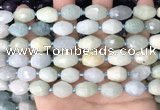 CNG8513 15.5 inches 10*12mm - 11*16mm faceted nuggets aquamarine beads