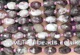 CNG8535 15.5 inches 8*10mm - 9*13mm faceted nuggets tourmaline beads