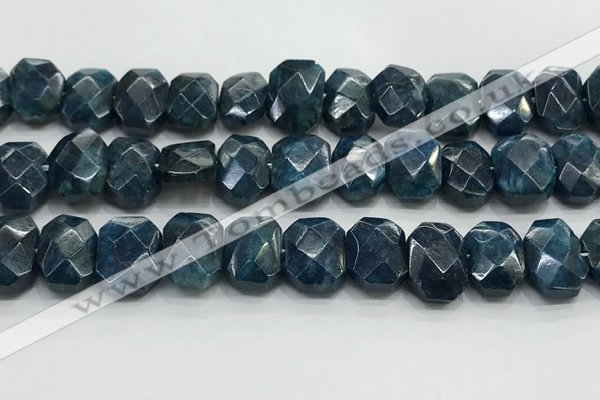 CNG8621 10*13mm - 12*16mm faceted freeform apatite beads