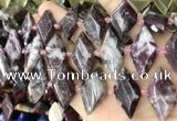 CNG8642 13*20mm - 15*25mm faceted freeform tourmaline beads