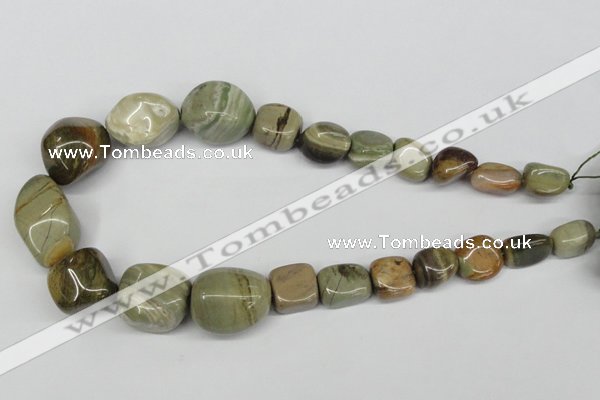 CNG87 15.5 inches 13*18mm - 25*30mm nuggets jasper gemstone beads