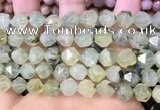 CNG8730 15.5 inches 10mm faceted nuggets prehnite gemstone beads