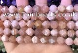 CNG8743 15.5 inches 10mm faceted nuggets moonstone gemstone beads