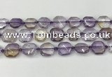 CNG8801 15.5 inches 16mm - 20mm faceted freeform ametrine beads