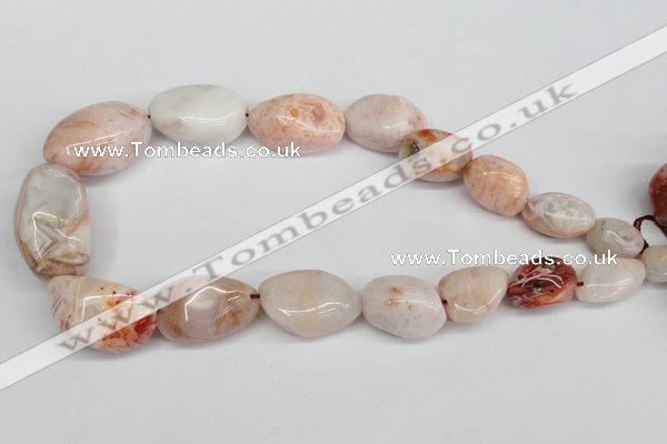 CNG89 15.5 inches 10*15mm - 20*35mm nuggets agate gemstone beads