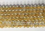 CNG9054 15.5 inches 8mm faceted nuggets citrine gemstone beads