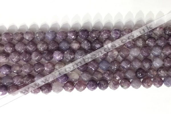 CNG9070 15.5 inches 8mm faceted nuggets Chinese tourmaline gemstone beads