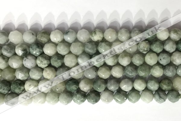 CNG9072 15.5 inches 8mm faceted nuggets jade gemstone beads