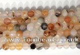 CNG9078 15.5 inches 8mm faceted nuggets agate gemstone beads