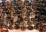CNG9331 15 inches 10*14mm - 13*18mm nuggets smoky quartz beads