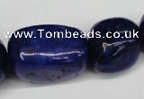 CNG98 15.5 inches 15*20mm - 20*35mm nuggets dyed lapis lazuli beads