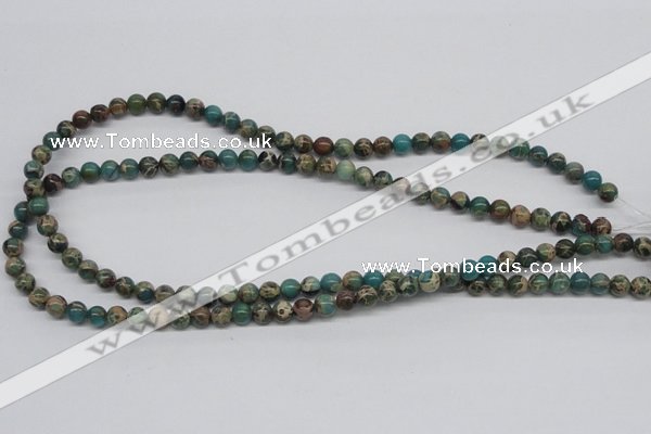 CNI02 16 inches 6mm round natural imperial jasper beads wholesale