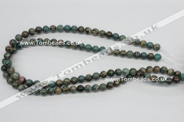 CNI03 16 inches 8mm round natural imperial jasper beads wholesale