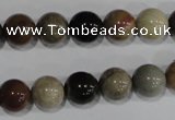 CNI204 15.5 inches 12mm round imperial jasper beads wholesale